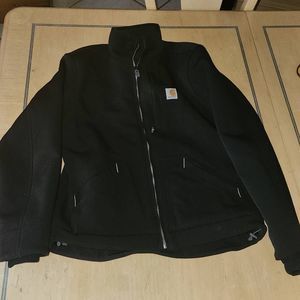 Carhartt super dux relaxed fit sherpa lined black jacket men's size S